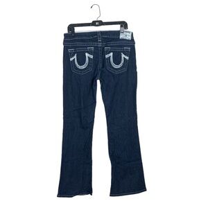 True religion boot cut jeans size 32 embroidered pockets